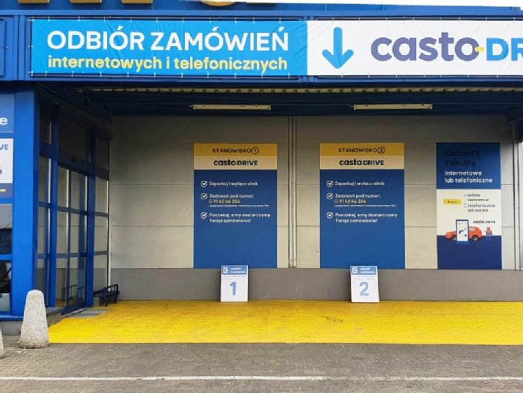 CastoDrive – bezkontaktowy odbiór zamówień w sklepach Castorama